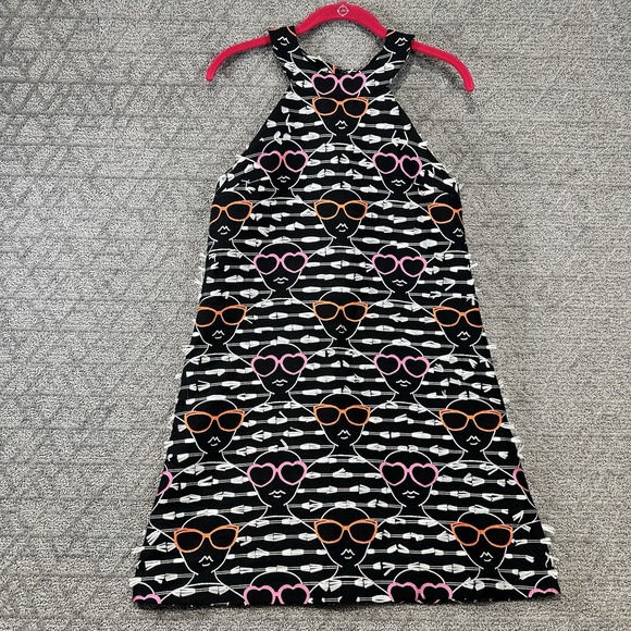 Hutch Dresses & Skirts - Anthropologie Hutch Embroidered Sunglass Cat Eye Shift High Neck Dress XS‎ Small